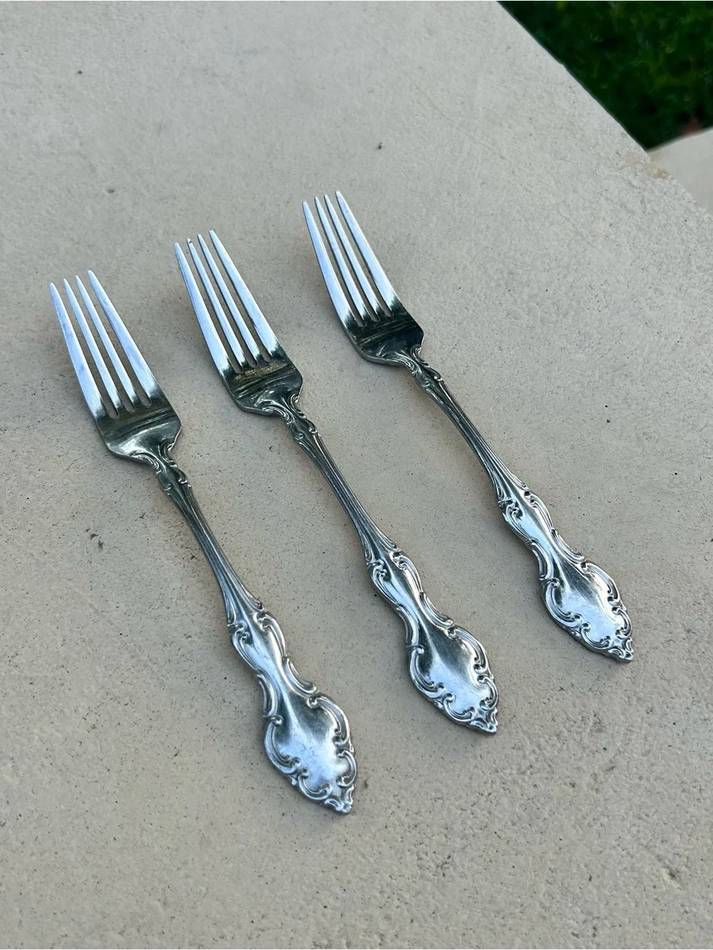Oneida Mikayla Stainless Steel Set of 3 Salad Forks